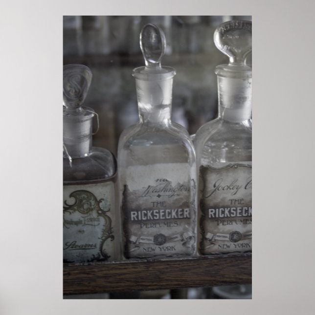 Zeit in Flasche, feine Kunstdrucke Poster (Vorne)