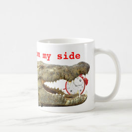 Zeit ist auf meiner Seite Kaffeetasse