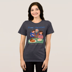 Zeit, Kerzen und Herzen anzuzünden T-Shirt Tri-Blend Shirt