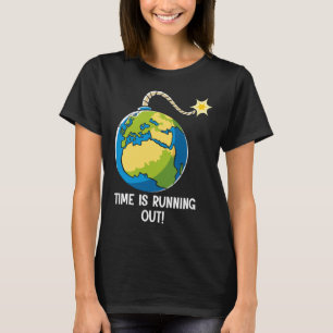 Zeit läuft ab Aufkleber T-Shirt