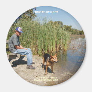 ZEIT, MAGNETEN ZU REFLEKTIEREN MAGNET