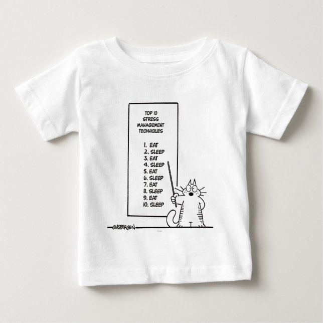 Zeit-Management Baby T-shirt (Vorderseite)