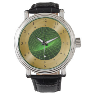 Zeit-Maschinen-Uhr ~ lässt Vorwärts- u. Armbanduhr