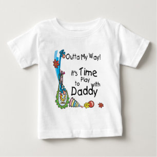 Zeit, mit Daddy zu spielen Baby T-shirt
