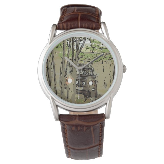 ZEIT MIT DER NATUR ARMBANDUHR (Vorderseite)