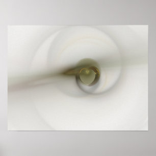 Zeit mit einem Herzen Poster