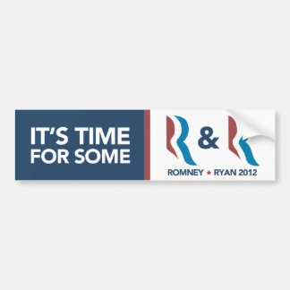 Zeit Mitt Romneys Ryan für irgendein R und Autoaufkleber