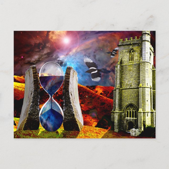 Zeit... Postkarte (Vorderseite)