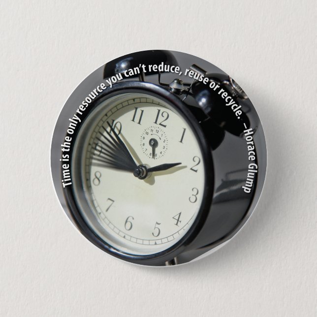 Zeit-Ressourcen-Knopf Button (Vorderseite)