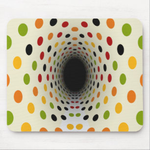 Zeit-Tunnel in die Sechziger Retro-Mauspad Mousepad