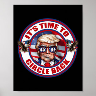 Zeit, um den wirklichen guten Mann Präsident Donal Poster
