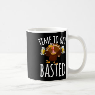 Zeit, um lustiges Bier zum Erntedankfest zu bekomm Kaffeetasse