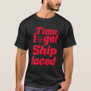 Zeit, um Schiff vor dem Sonnenschiff zu bekommen T-Shirt