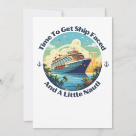 Zeit, um sich dem Schiff zu stellen und ein wenig  Feiertagskarte