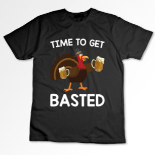 Zeit, um sich gebastetes Funny Beauty Türkei Ernte T-Shirt