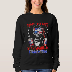 Zeit, um zu Star Spangled Hammered zu kommen Sweatshirt