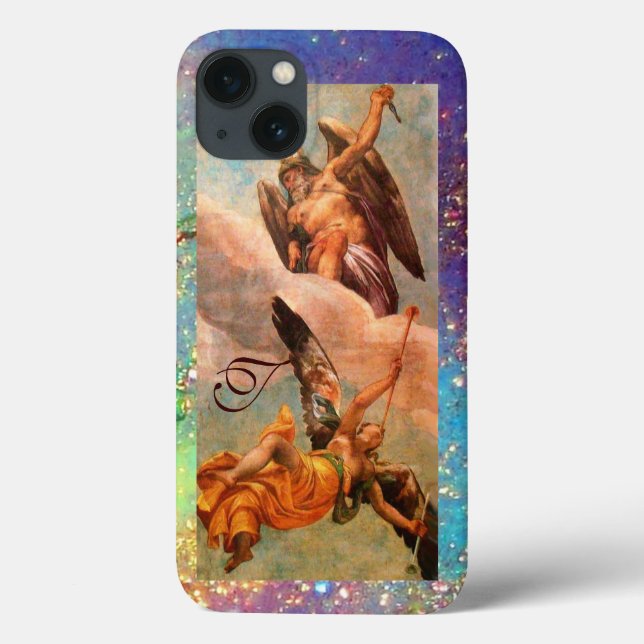 ZEIT- UND FAME-ALLEGORIENMONOGRAMM Case-Mate iPhone HÜLLE (Rückseite)