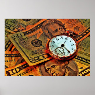 Zeit und Geld Poster