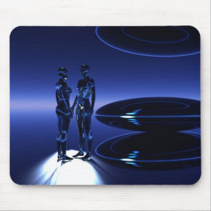 Zeit-und Raum-Reisende Mousepad