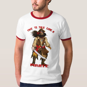 Zeit, wie ein Piraten-Shirt zu sprechen T-Shirt