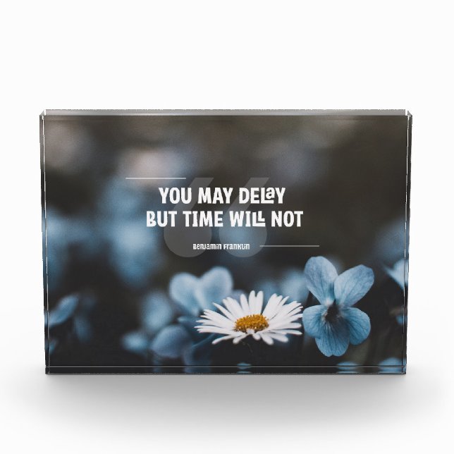 Zeit wird nicht fotoblock (Vorderseite)