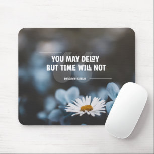 Zeit wird nicht mousepad