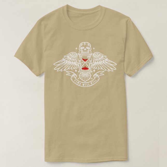 Zeit wird töten T-Shirt (Design vorne)