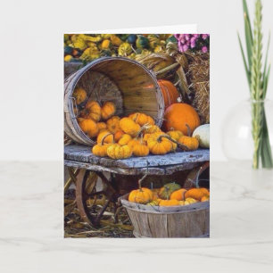 ZEIT ZU DENKEN, WARUM WIR DANKHAFTER ERNTEDANK SIN KARTE