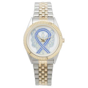 Zeit zu hoffen ALS Awareness Ribbon Angel Watches Armbanduhr