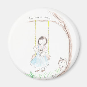 Zeit zu träumen magnet