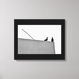 Zeit zum Chat Leinwanddruck