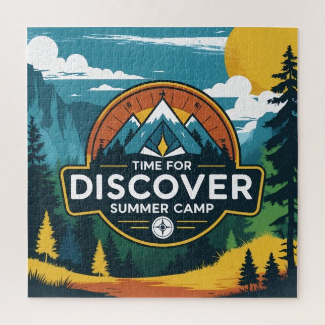 Zeit zum Entdecken: Sommercampingabenteuer (Vertikal)