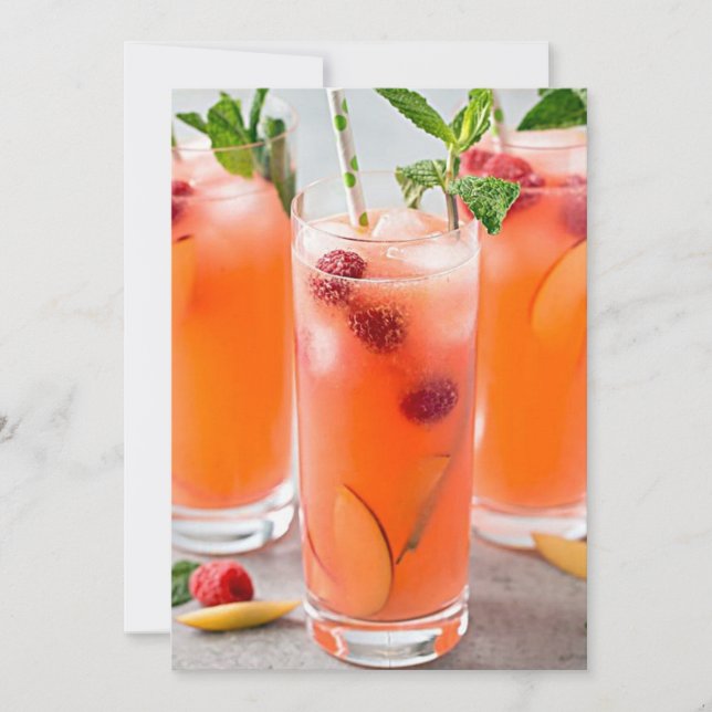 ZEIT ZUM "ERWACHSENEN PARTY" EINLADUNG (Vorderseite)