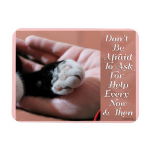 Zeit zum Frag der Hilfe Magnet