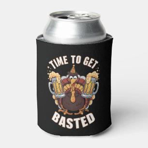 Zeit zum gebastelten lustigen Bierbrauer Erntedank Dosenkühler