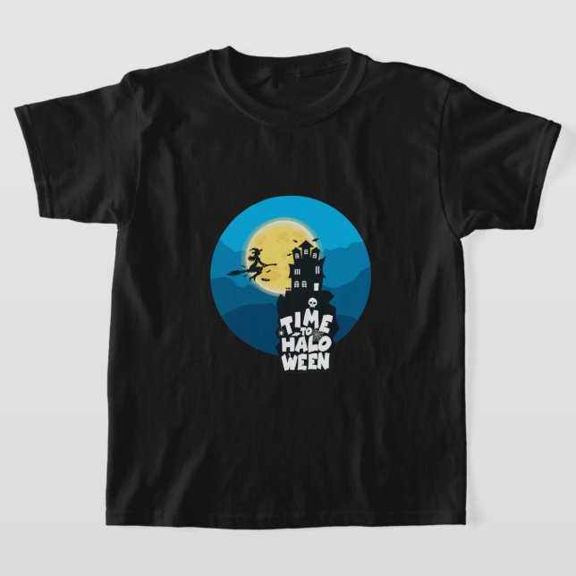 Zeit zum Halloween-T - Shirt (Ablage )
