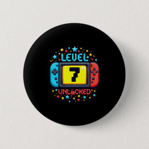 Zeit zum Levelaufstieg 7 freigeschaltet 7. Geburts Button