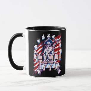 Zeit zum Party wie 1776 Tasse