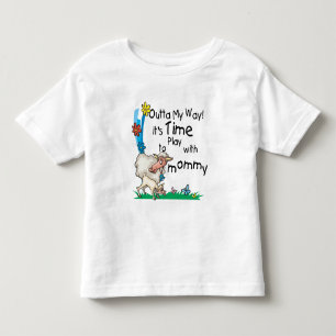 Zeit zum Spielen mit Mommy2 Kleinkind T-shirt