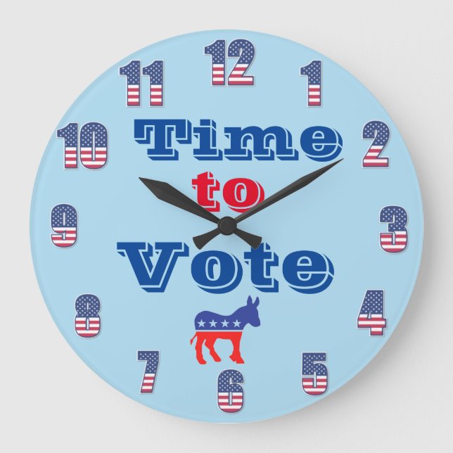 Zeit zur Abstimmung über die Uhr (Vorderseite)