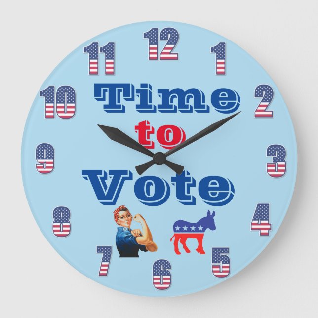 Zeit zur Abstimmung über die Uhr (Vorderseite)