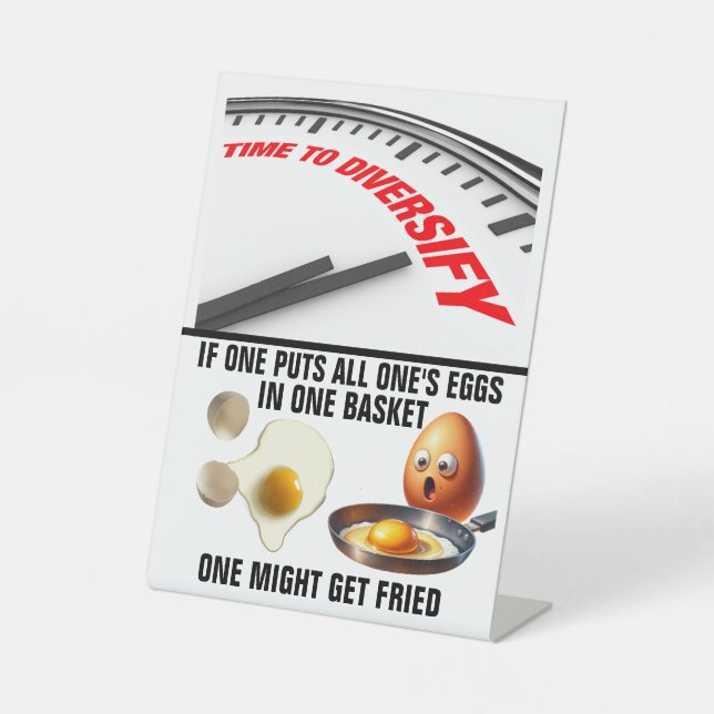 ZEIT ZUR DIVERSIFIZIERUNG SOCKELSCHILD (Vorderseite)