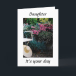ZEIT ZUR FESTLEGUNG *DAUGHTER* AUF IHRER GEBURTSKA KARTE<br><div class="desc">ICH LIEBE IHNEN HEUTE UND JEDEN TAG-GARTEN EINSTELLUNG FÜR "DEIN TOCHTER'S SPECIAL DAY-HER GEBURTSTAG" WIRD ES ALLES ZU IHREM LIEBTEN ZU SEIN SICHER! VIELEN DANK,  DASS SIE VON EINER MEINER ACHT GESCHÄFTE GESCHAFFEN HABEN.</div>