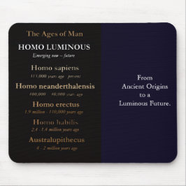 Zeitalter des Menschen-Mauspad Mousepad