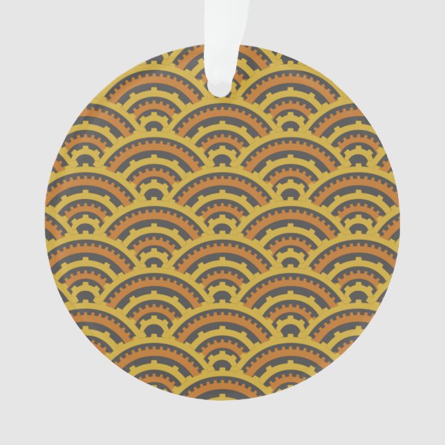 Zeitbogen Akrylverzierung Ornament (Vorderseite)
