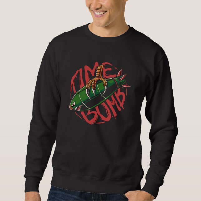 Zeitbombe Sweatshirt (Vorderseite)