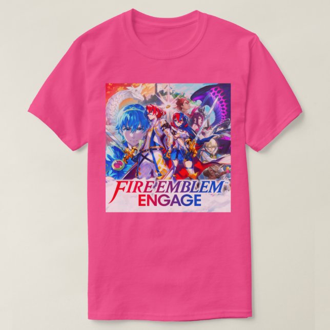 Zeiten des Feuer-Feuer-Emblem-Engagements T-Shirt (Design vorne)
