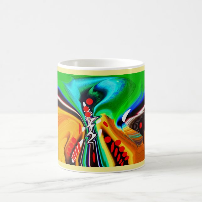 Zeitfalten Kaffeetasse (Mittel)