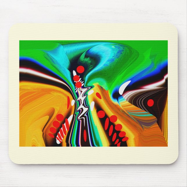 Zeitfalten Mousepad (Vorne)