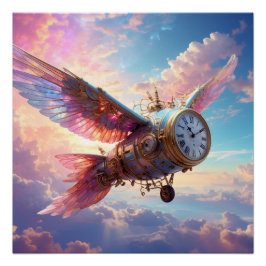 Zeitfliegen-Poster Poster